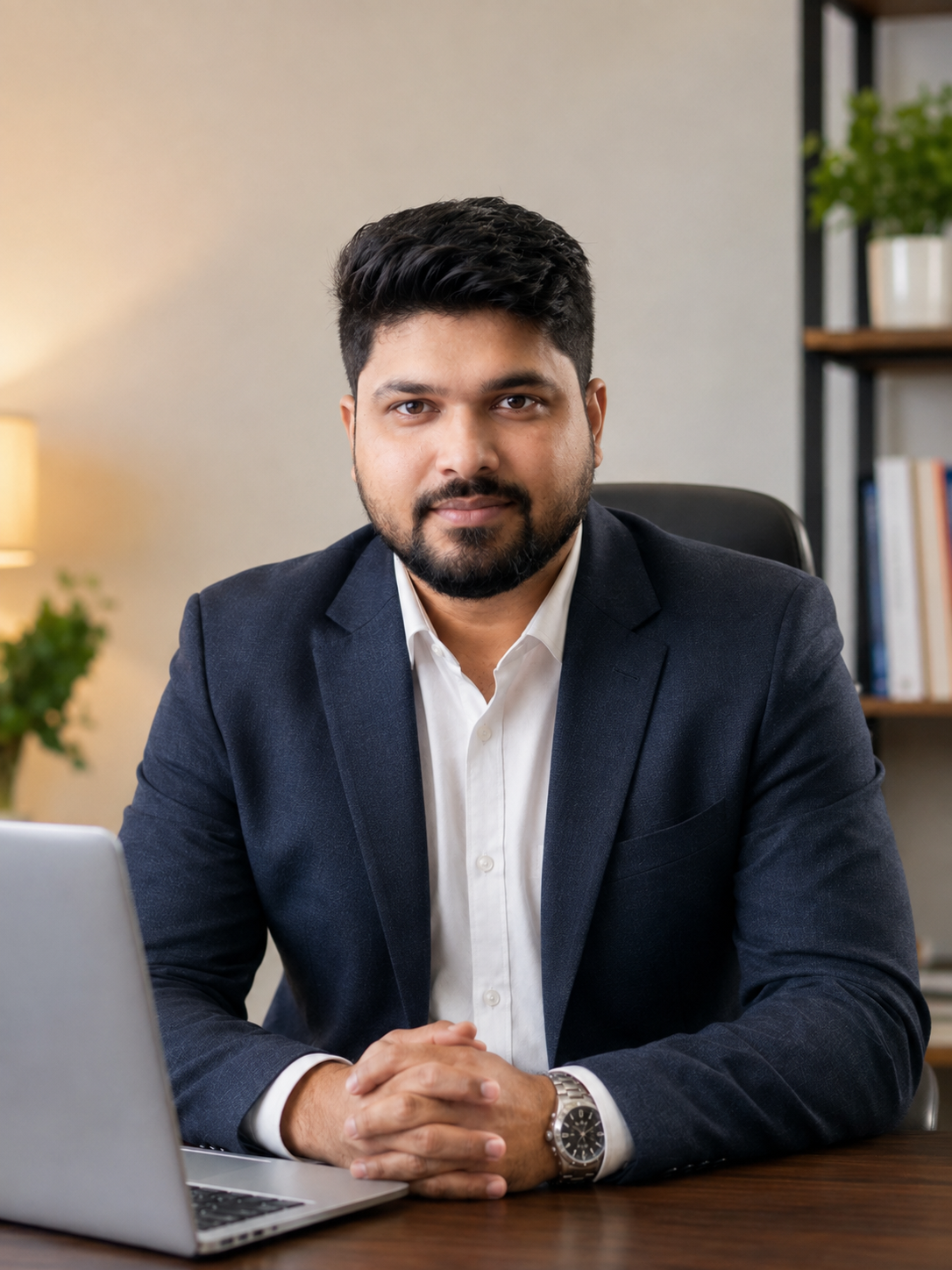 Portrait of Imtiyaz Siddiqui, founder of Genhearb Pharma LLP